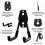 Heavy Duty Garage Hooks Anti-Slip Coating 6 Pack 5
