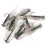5-teiliges Set Angelköder Jigs mit Bleigewicht, 2,35 g/6,5 g, Weichköder 5