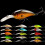 10,5 cm Paddle Tail Shrimp Lure – 2 stuks 2