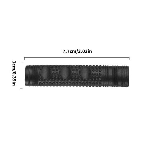Fietsstuurhandvatten – Ergonomisch rubber, antislip, 1 paar 2