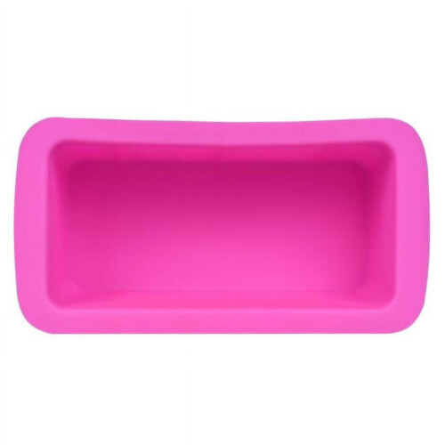 Μίνι ταψί σιλικόνης για ψωμί (6"x3"x2"), αντικολλητική ορθογώνια φόρμα για ψωμί και 1
