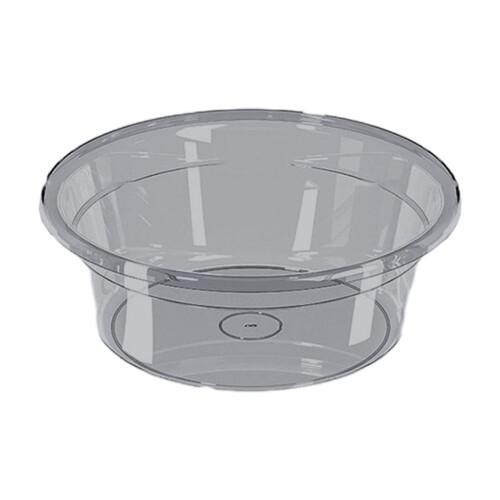 Clear Plastic Washbasin Heavy-Duty with Reinforced Bottom 1