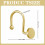 Gold Rustproof Shower Curtain Hooks (6pcs), Compatible with Standard Shower Rods 3