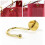 Gold Rustproof Shower Curtain Hooks (6pcs), Compatible with Standard Shower Rods 4