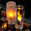 USB-vlamlamp – flikkerende LED-sfeerlamp, draagbaar 4