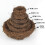 Artificial Bird Nest with Resin Egg, Woven Twig Design 4