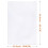 Ύφασμα Aida Cloth14Count Cross Stitch, 6 τεμάχια λευκό βαμβακερό υλικό κεντήματος για 2