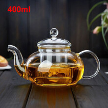Bule de vidro borossilicato de 400ml a 1000ml
