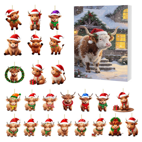 Flyboks Adventskalender2D Flat24Deler