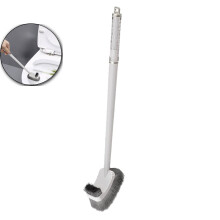 Langstiel-Toilettenbürste mit Wandhalterung – 50 cm, Kunststoff