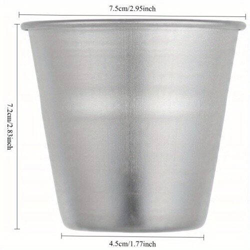 5er-Pack wiederverwendbare Aluminium-Backförmchen 2