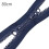 Ritssluiting met open uiteinde van hars, 80 cm, dubbele schuif. 1