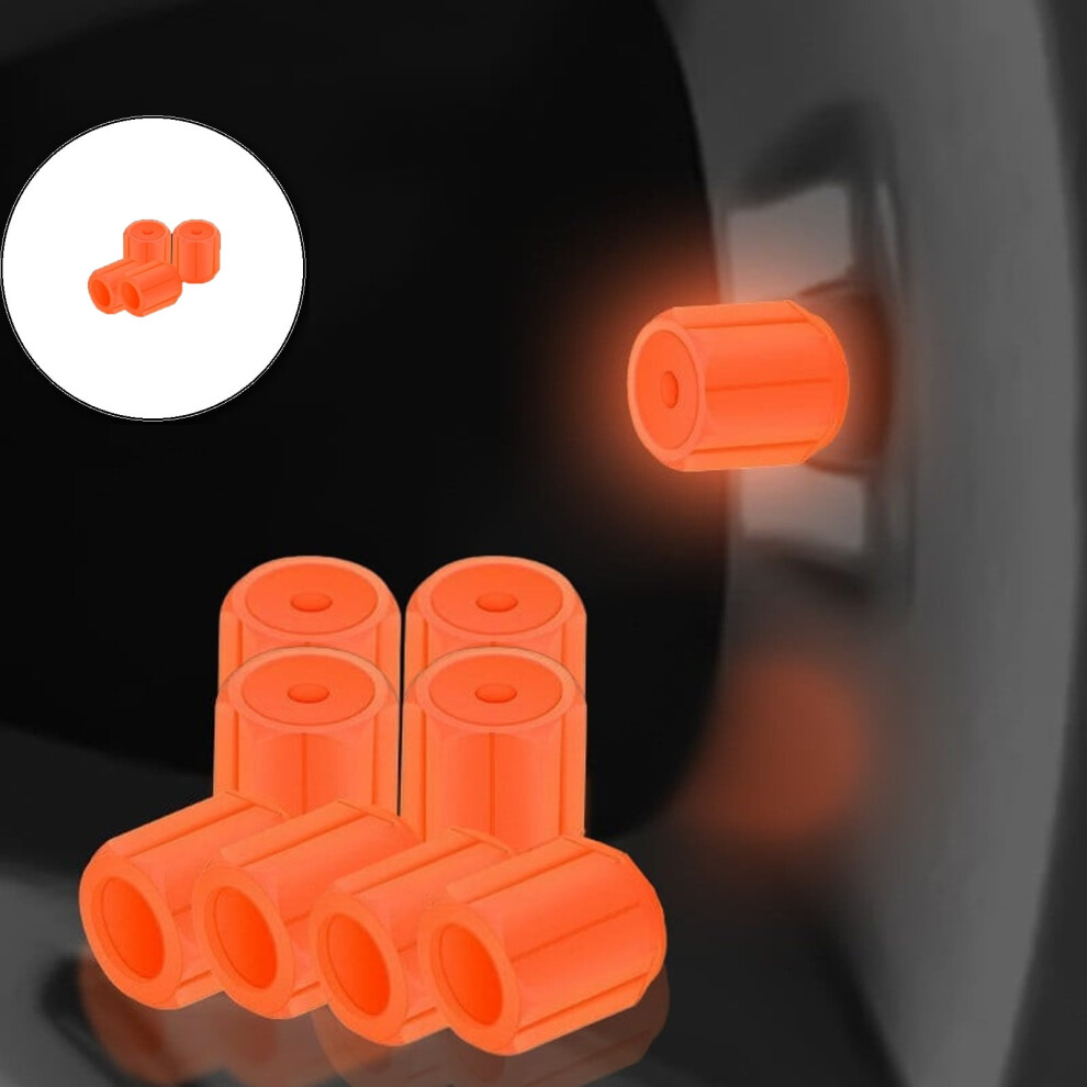 Glow-In-The- Tire Valve Caps Â 4 Pack, Universal Fit Dark 9058772180162