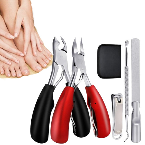 Ensemble de coupe-ongles robustes 5 pièces