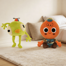 Bréagán Plush Game Peak Bing Bong & Oráiste 2 phíosa