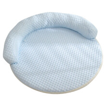 Coussin rafraîchissant rond pour chat – Tissu glacé et mousse à mémoire de forme, 50 x 50 cm