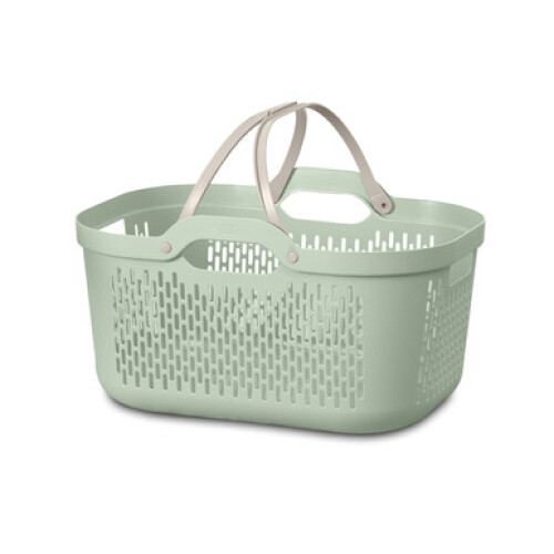 Addis Addis 45L Signature Laundry Basket - Sage