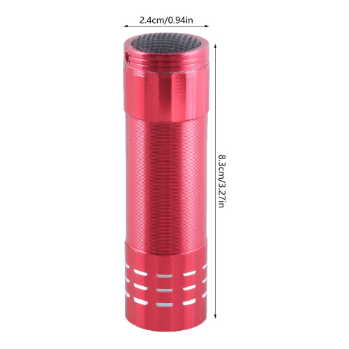 Alloy Flashlight with Concealed Storage Compartment 2