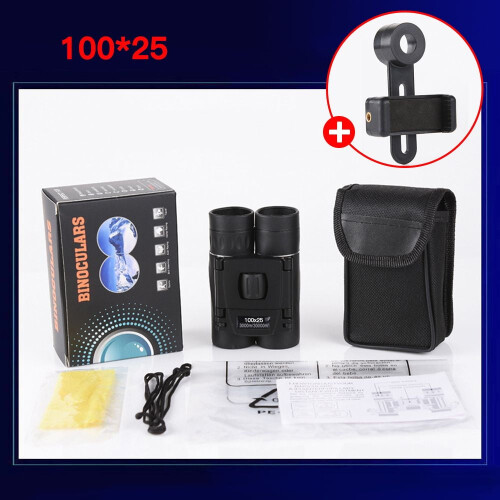 Κιάλια 500x25HD με πρίσματα BAK4, συμπαγή πτυσσόμενα 2