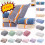 4-pak fløjlshåndklæder 75x35cm absorberende bløde 1