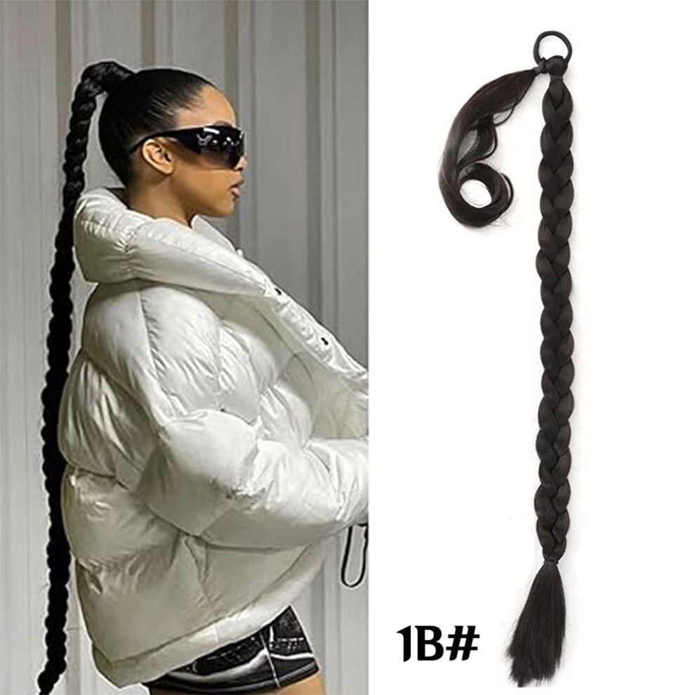 Braided Synthetic Ponytail Extension 22-40 in