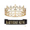 Royal Party Crown with Sash Set Rhinestone Evening Prop 1