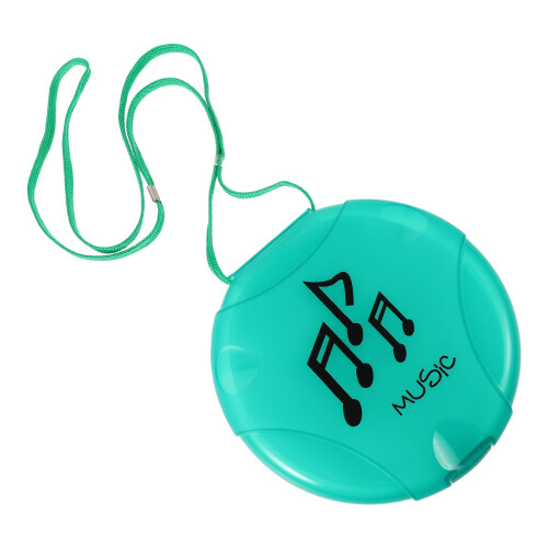 Groene plastic cd-opbergdoos, multifunctionele organizer
