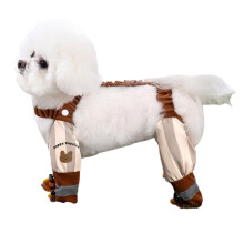 Pantalon imperméable pour chien avec couvre-pattes – Respirant à mémoire de forme