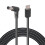 USB-C auf DC 5,5  2,5 mm 90-Stromkabel 9 V/12 V/20 V 1