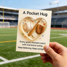 Portable Blank Greeting Card for DIY Birthday Wishes & Emotional Messages – Foldable with Envelope, Compatible with Friends, Family, Colleagues