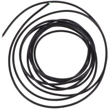 Shielded Guitar Hookup Wire PVC Jacket Black 1Pack