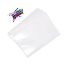Sourdough Loaf Bags Airtight Rectangular Plastic Bread Storage Bags 100 Sets for Freshness