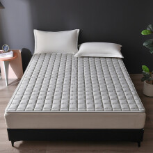 Mattress | Foldable Fiber Bed Mattress | Thick & Soft Padded Design | Breathable & Washable | 135x200cm (53.15x78.74in) | Single Size | 1 Piece