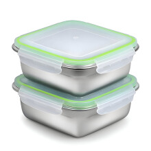 ACDANC roestvrijstalen sandwichcontainer 24oz (2 stuks)
