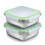 ACDANC roestvrijstalen sandwichcontainer 24oz (2 stuks) 1
