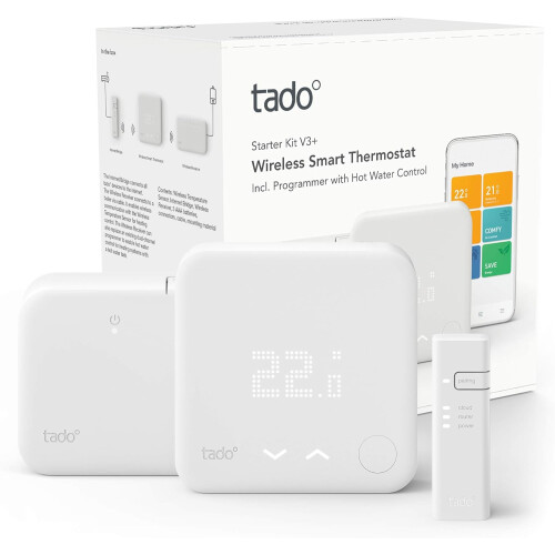 Tado Thermostat Starter Kit V3+ Wireless Heating