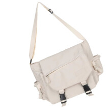YIEMEEN Dámska pánska ležérna jednofarebná kabelka cez rameno do školy, cestovná nylonová crossbody taška s prackou, veľká kapacita,
