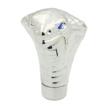 Manetă schimbător de viteze auto universală cu LED-uri, cap de șarpe, 4 moduri de iluminare, compatibilă cu majoritatea vehiculelor manuale