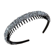 Cerchietti antiscivolo alla moda per capelli da donna, accessori per capelli vintage ed eleganti per ragazze.