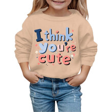 Nieuwe herfst- en wintercollectie Valentijnsdag: modieuze en schattige kinderhoodies met print.