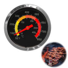 Stainless Steel BBQ Grill Thermometer 10-400