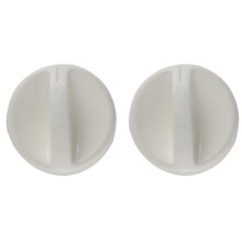 2pcs D Hole Universal Rotary Timer Control Knob Clip Button Compatible for Microwave Oven Spare Parts Accessories