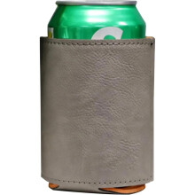 Porte-bouteille en cuir, manchon isotherme pour canette, idéal pour les barbecues, le camping et les fêtes en plein air – Compatible avec les