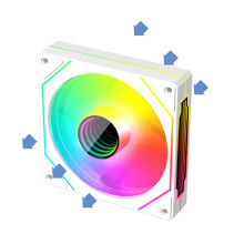 ARGB 120mm PWM-koelventilator 71CFM