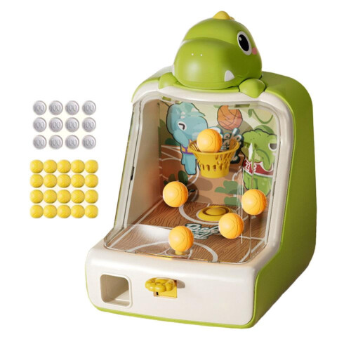 Jucărie de baschet cu dinozauri pentru copii, 1 set