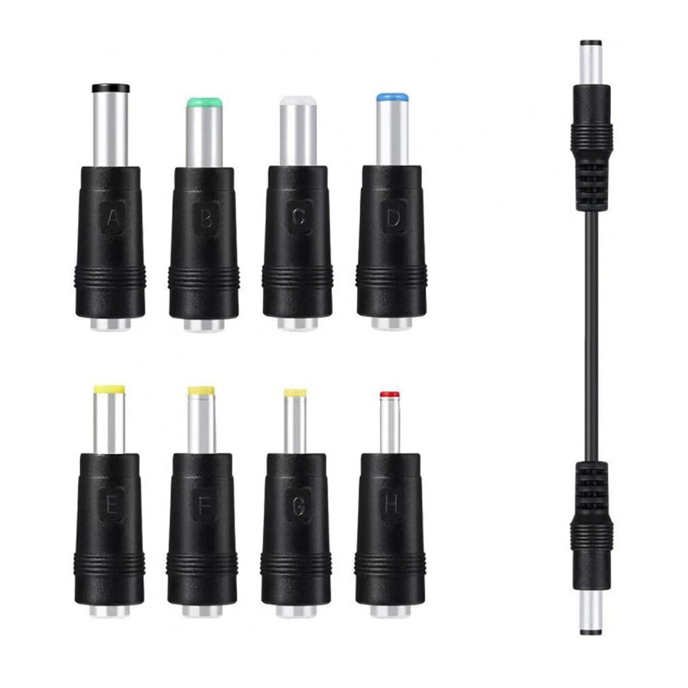 Dc5521 Power Cable 5.5X2.1mm Cord With 8 Connectors Support Up To 3A Current For Router Led Fan Notebook Light 9085618294936