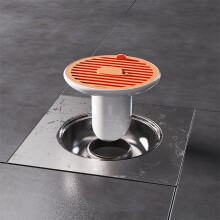 Dispositif anti-refoulement pour douches et siphons de sol | Clapet anti-retour | Barrière anti-odeurs et anti-insectes | Matériau PC | 1 unité
