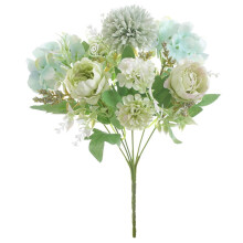 Magnifiques fleurs artificielles en soie pour la décoration de mariage, bouquet de Saint-Valentin, décoration nuptiale, centres de table pour