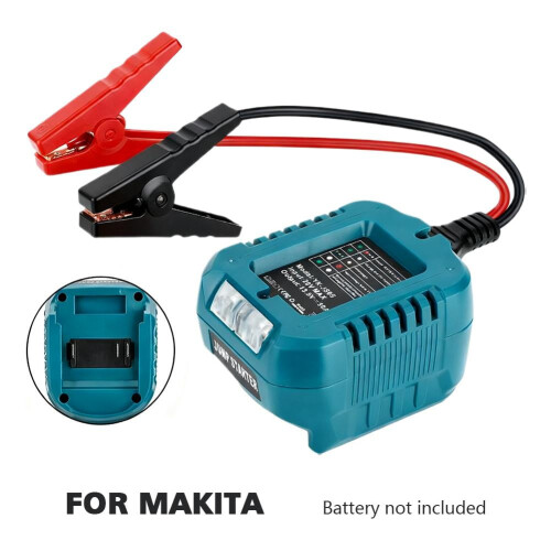 Bilstarteradapter til Makita, Dewalt, MWQ og BS