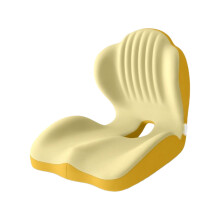 Coussin ergonomique en mousse à mémoire de forme pour un confort accru - Coussin de soutien lombaire polyvalent en forme de L - Idéal pour la